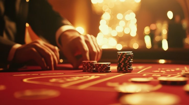 Studio permainan langsung dagang judi dengan dealer profesional